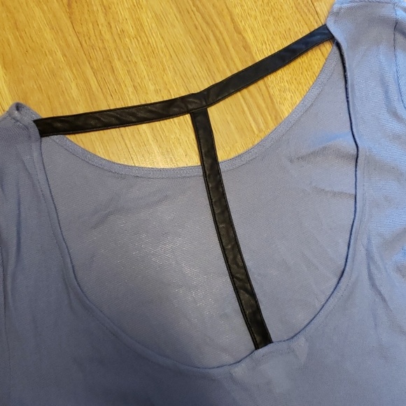 BB Dakota back t strap tunic blue sz medium - Picture 2 of 3